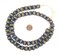 The Bead Chest African Kente Beads - Full Strand of Krobo Glass Beads (Cobalt Blue)
